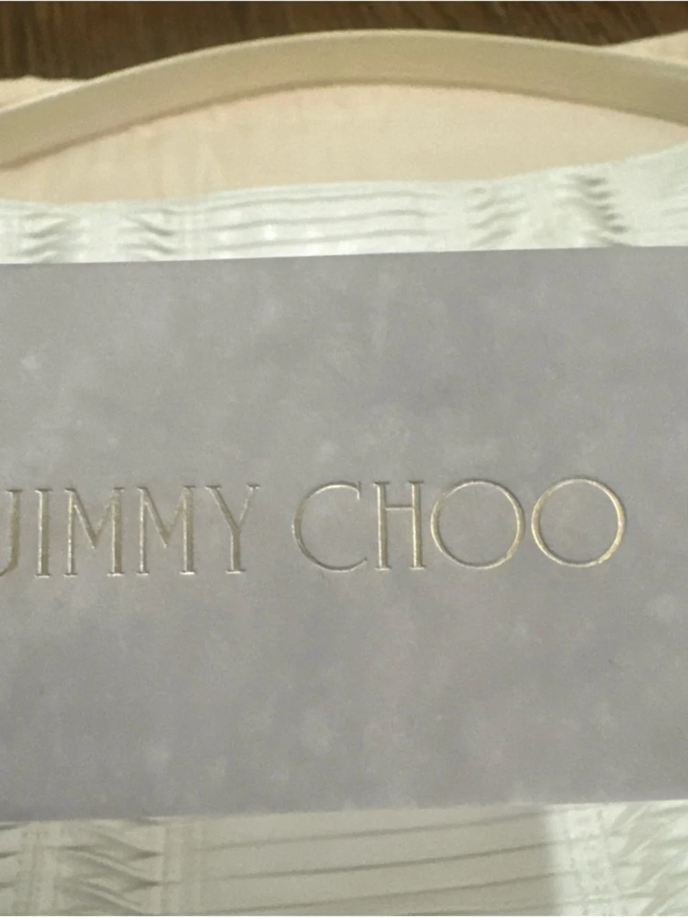 Jimmy Choo/White Pleated Leather Hobo Shoulder Bag/Python Accent/NIB/NEVER USED!